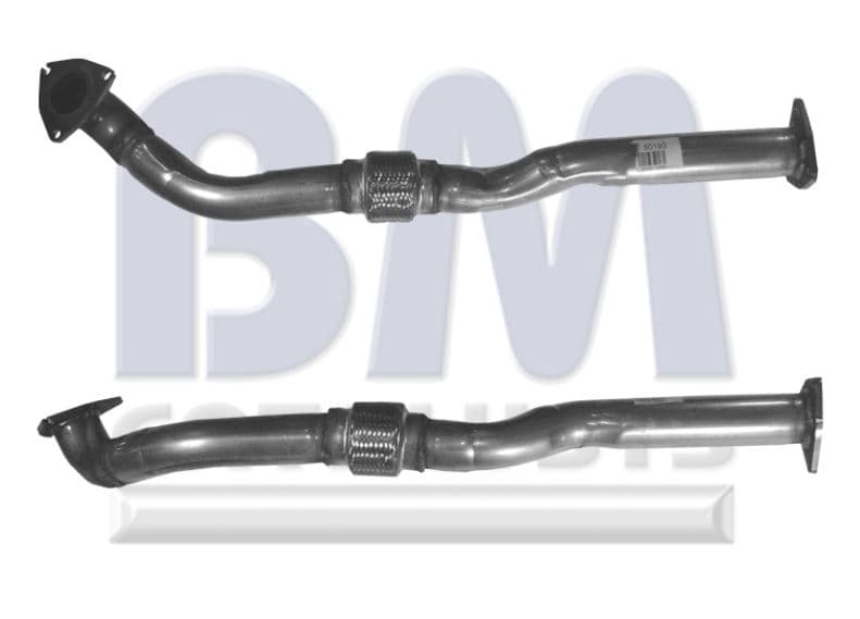 Mellanrör fram avgas