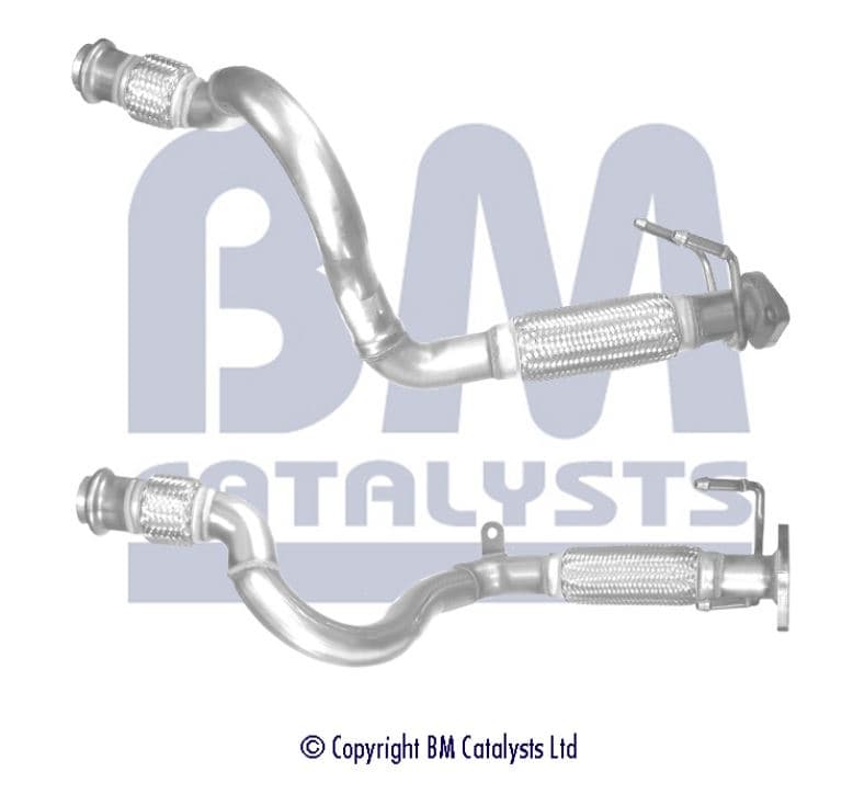 Mellanrör fram avgas