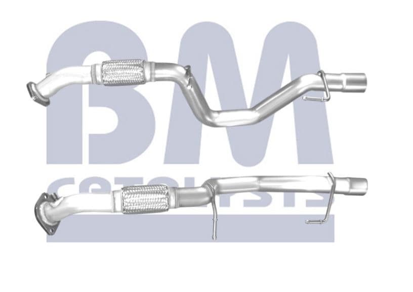 Mellanrör fram avgas