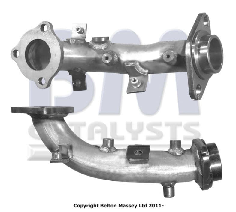 Mellanrör fram avgas — Framaxel från Galwin