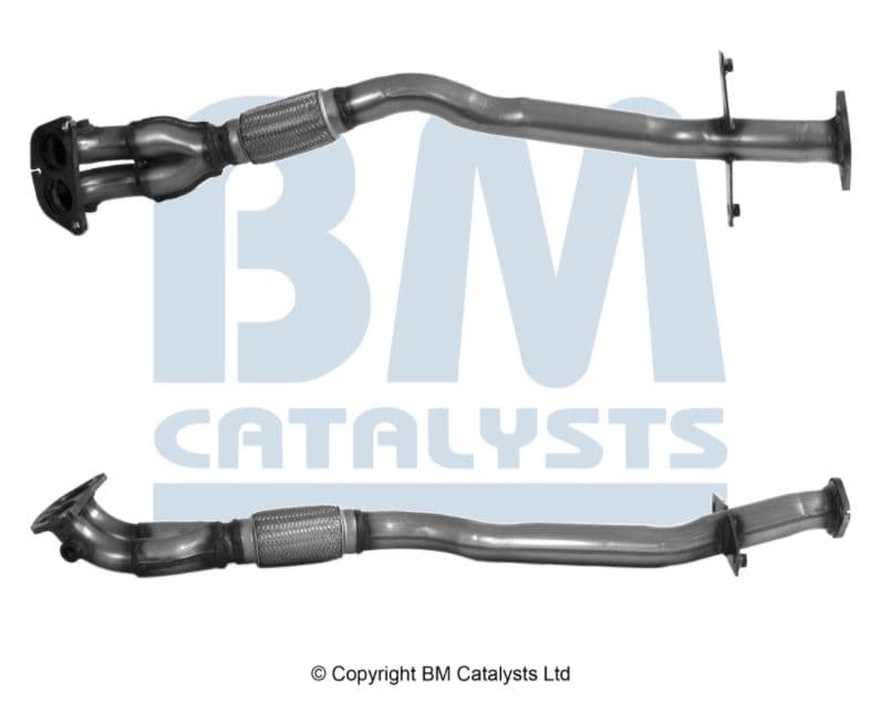 Mellanrör fram avgas