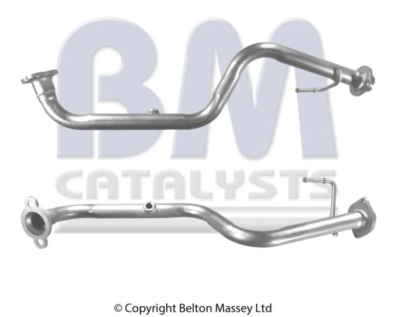 Mellanrör fram avgas