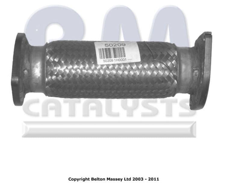 Mellanrör fram avgas