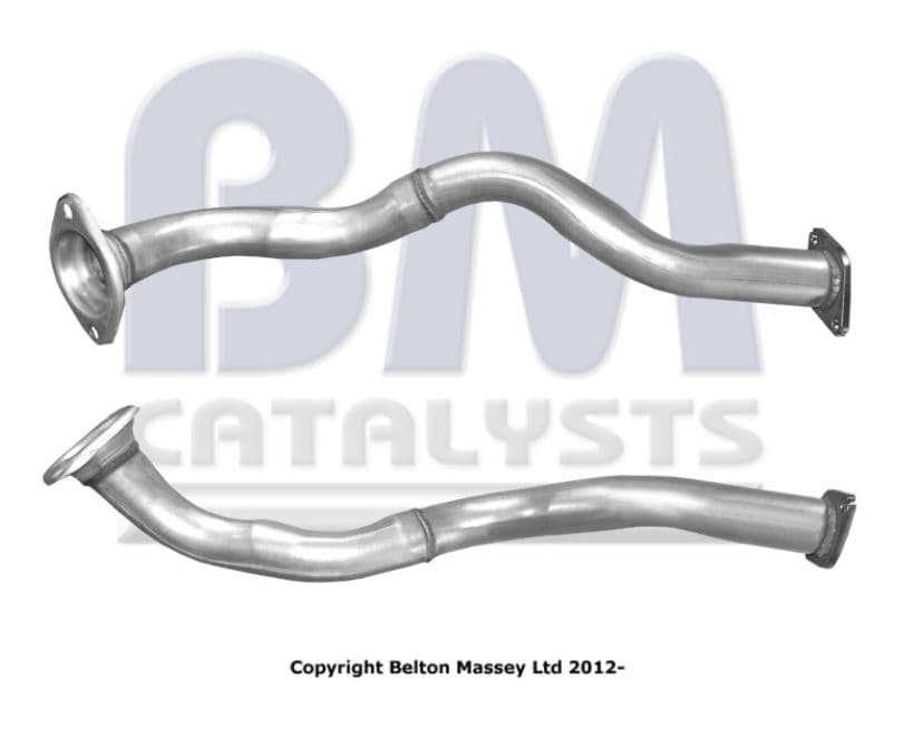 Mellanrör fram avgas