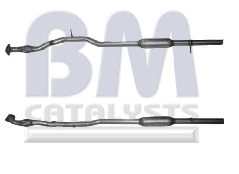 Mellanrör/ljuddämapre avgas från Galwin