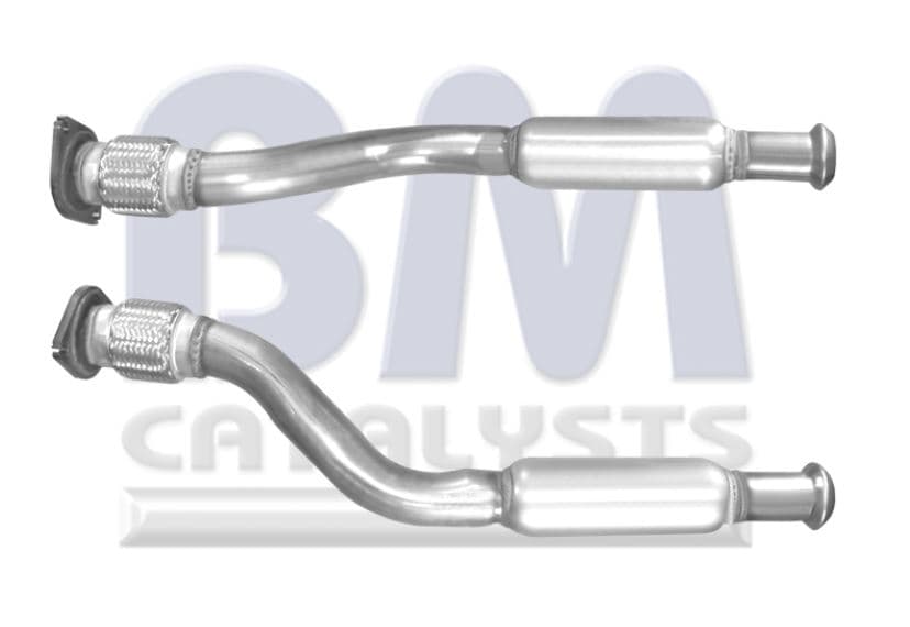 Mellanrör med ljuddämpare, avgas