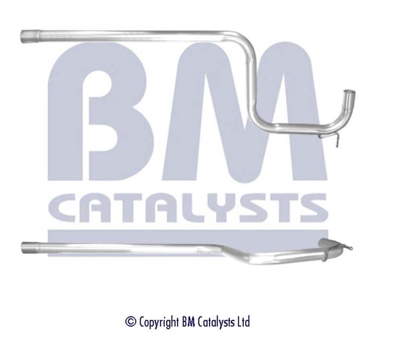 Mellanrör mittre avgas