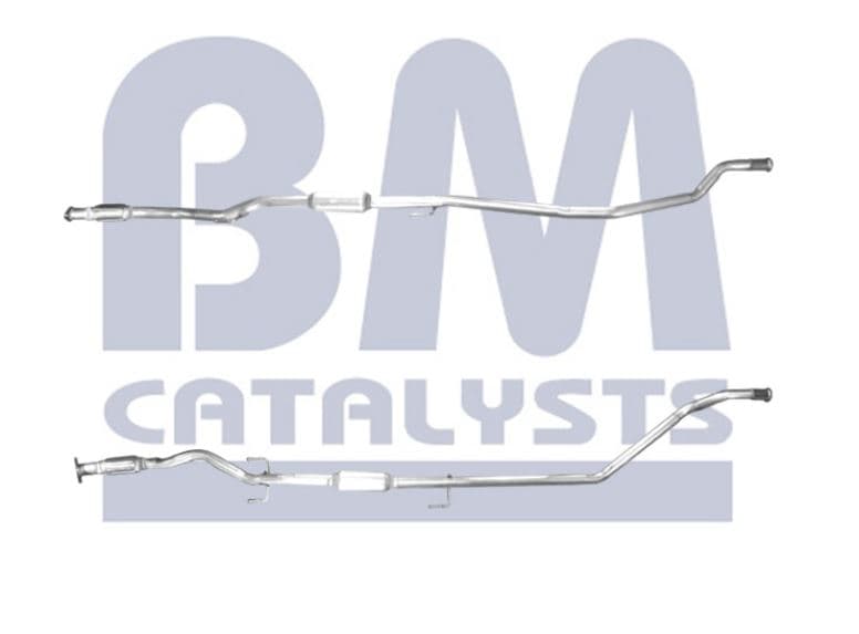 Mellanrör mittre avgas