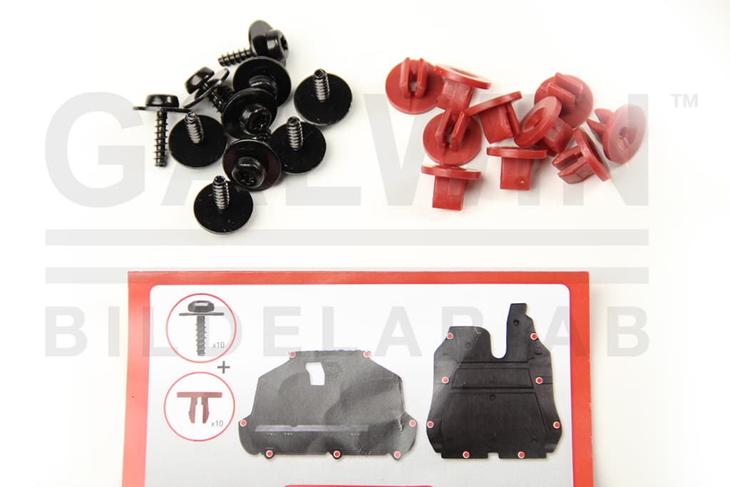 Monteringssats hasplast