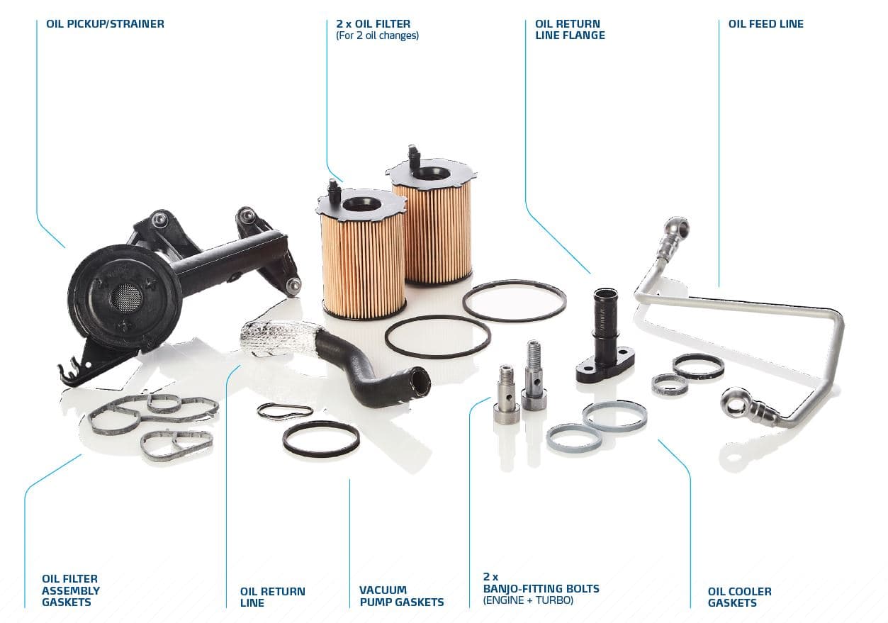 Monteringssats plus för turbo, för bil utan DPF. från Galwin