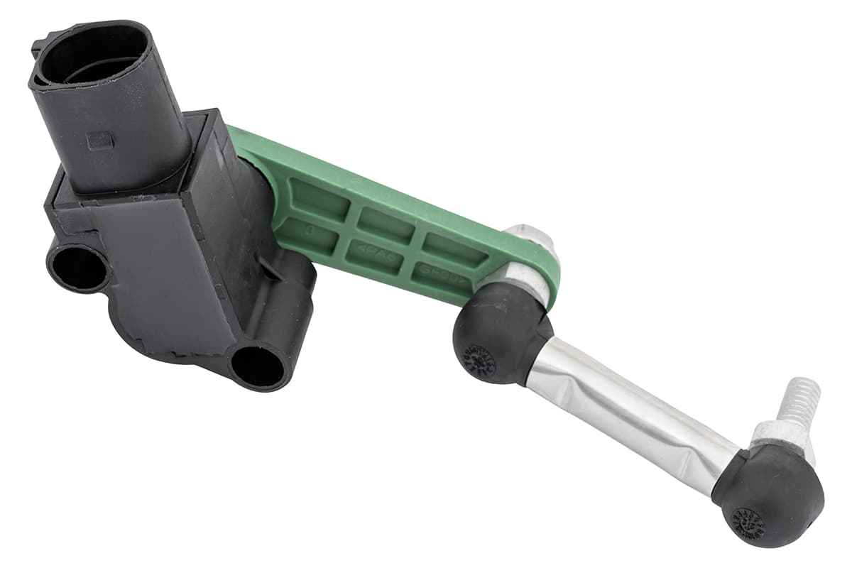 Nivågivare fram vä/hö, Tesla — Framaxel, båda sidor från Galwin