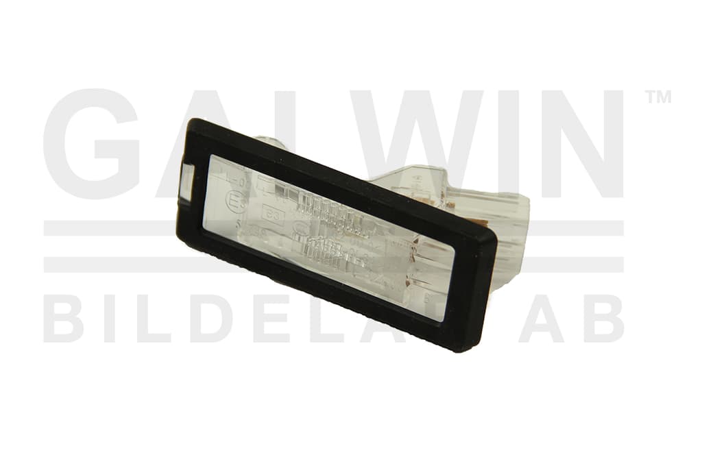 Nummerskyltsbelysning