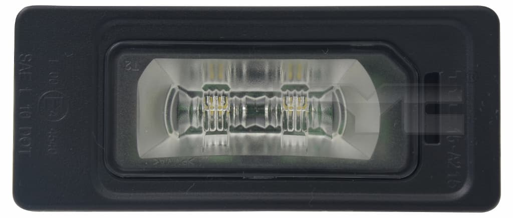 Nummerskyltsbelysning, LED
