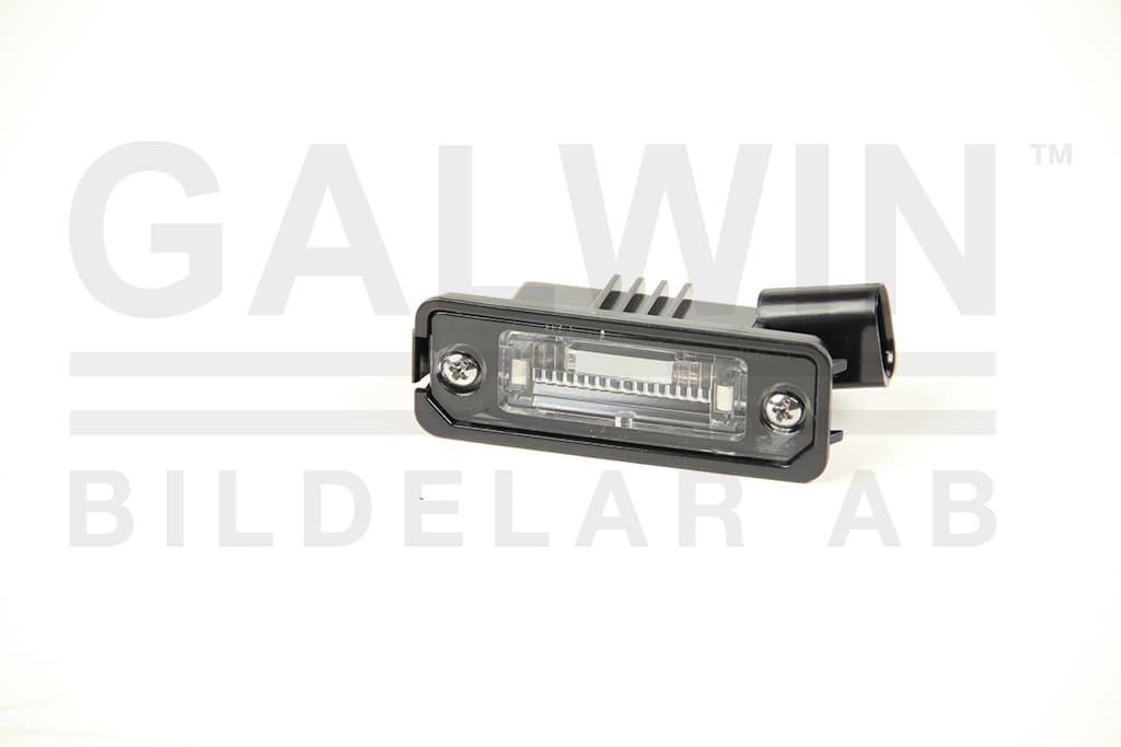 Nummerskyltsbelysning, med lamphållare från Galwin