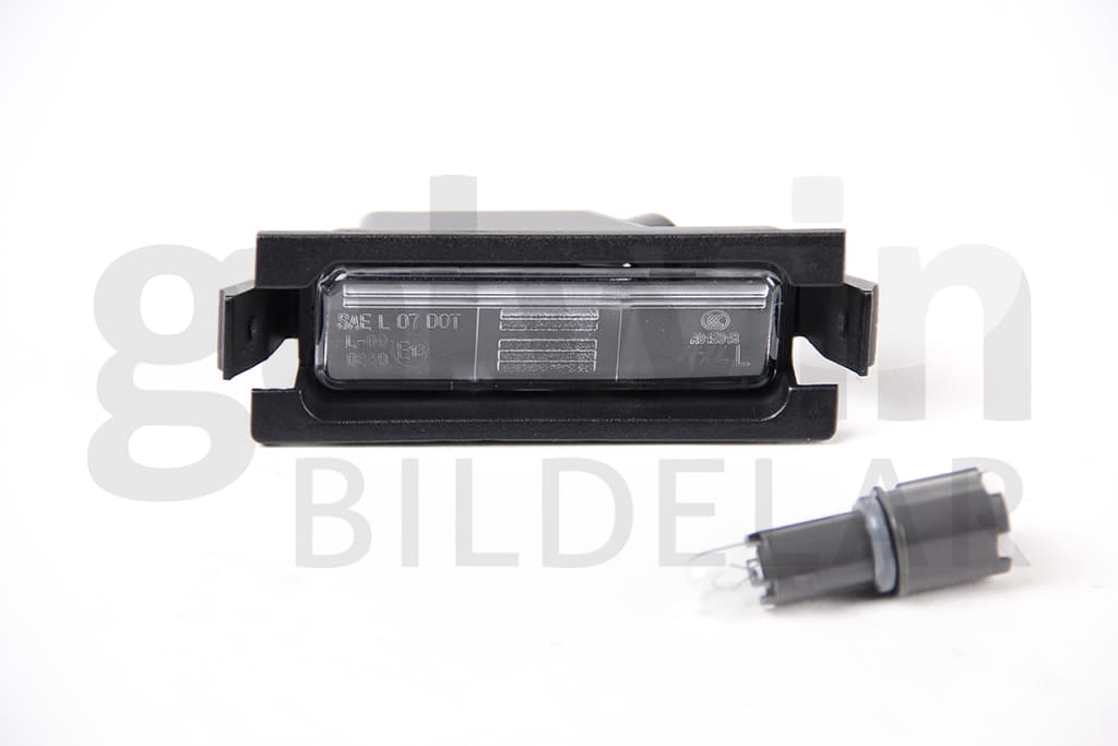 Nummerskyltsbelysning vä — Vänster från Galwin