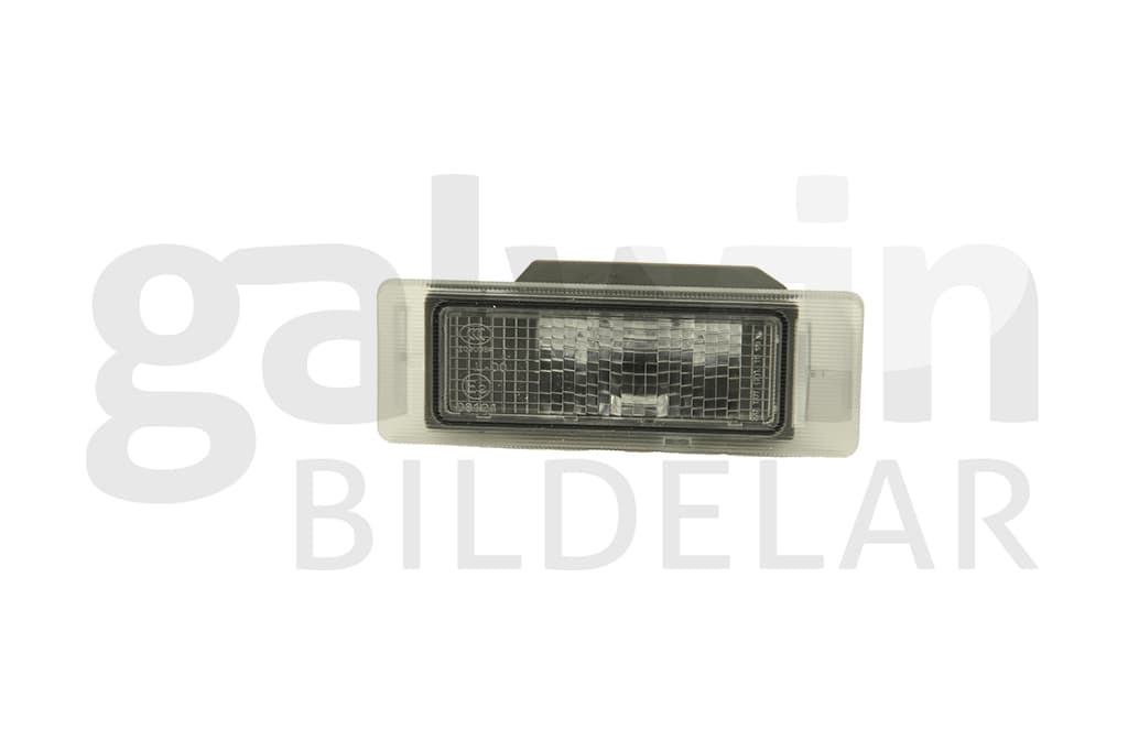 Nummerskyltsbelysning, W5W