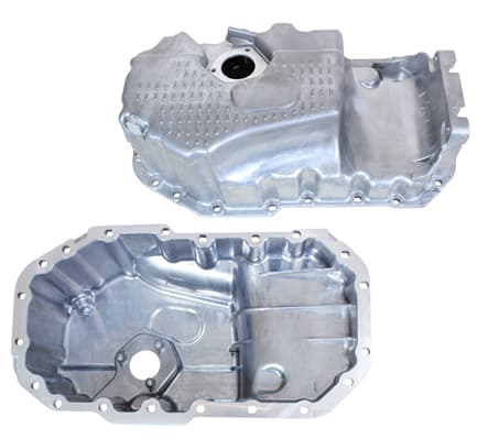 Oljetråg alu 1,4TSI med hål för givare från Galwin