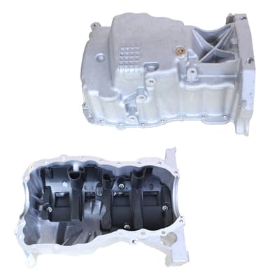 Oljetråg alu med hål för givare, bensin från Galwin