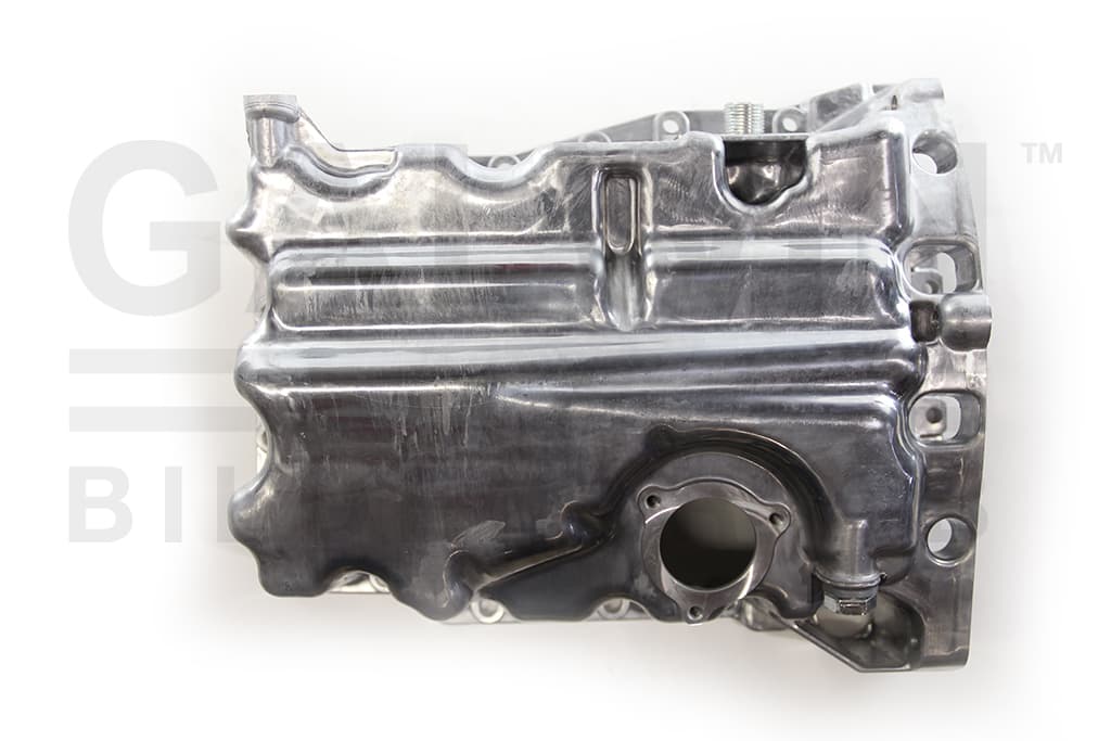 Oljetråg alu med hål för givare 1,0