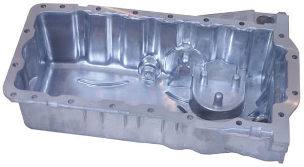 Oljetråg, aluminium, utan oljenivågivarehål + från Galwin