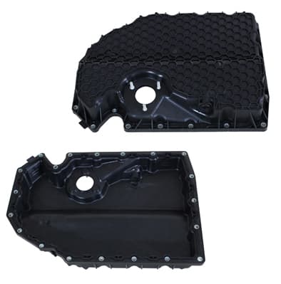 Oljetråg plast med hål för givare från Galwin