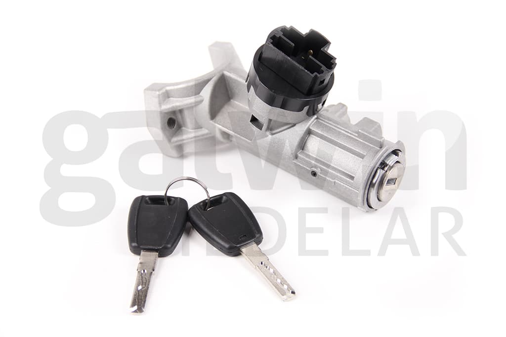 Rattlåshus med låscylinder, 2st nycklar, tändlåskontakt från Galwin