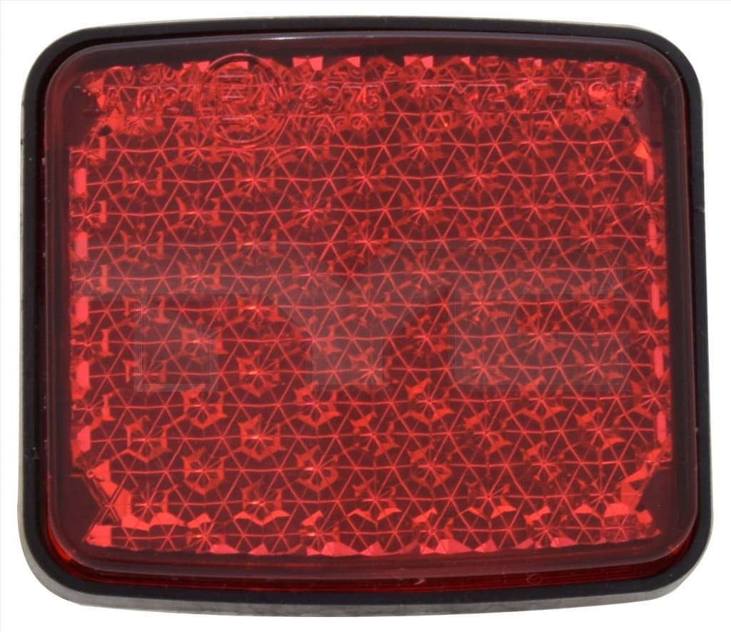 Reflex bak vä/hö, i stötfångahörn — Bakaxel, båda sidor från Galwin