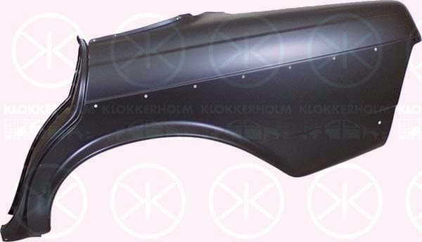 Bakskärm komplett vä, sedan