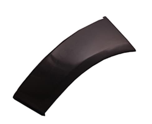 Skärmbreddare fram hö, svart struktur, inkl clips — Framaxel, höger från Galwin