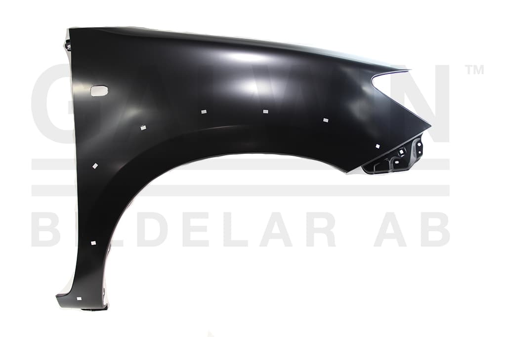 Framskärm hö med hål för skärmbreddare från Galwin