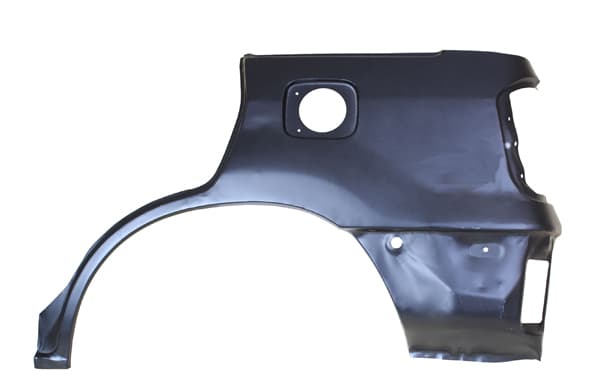 Skärmkant vä bak, stor, 5drs — Bakaxel, vänster från Galwin