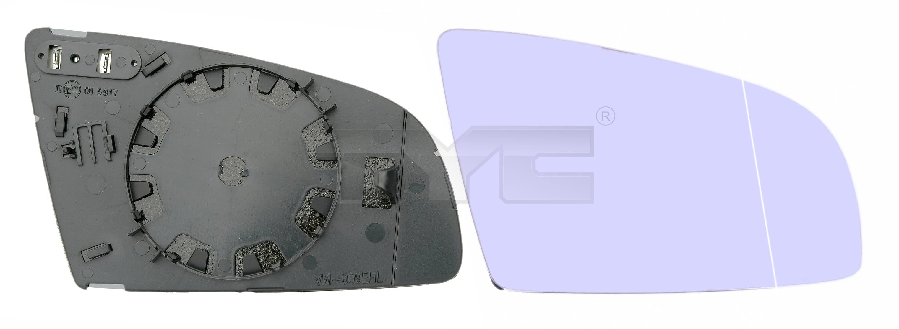 Spegelglas asfärisk/värme