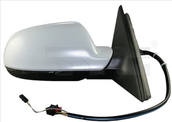 Sidospegel vä eljust/värme/primer/blinkers. 2010- från Galwin