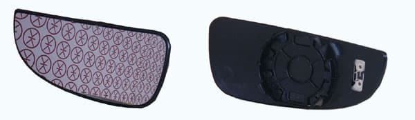 Sidospegelglas nedre, med värme +