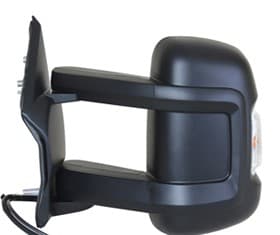 Sidospegel hö eljustering, värme, blinkers (WY5W), arm 16cm från Galwin