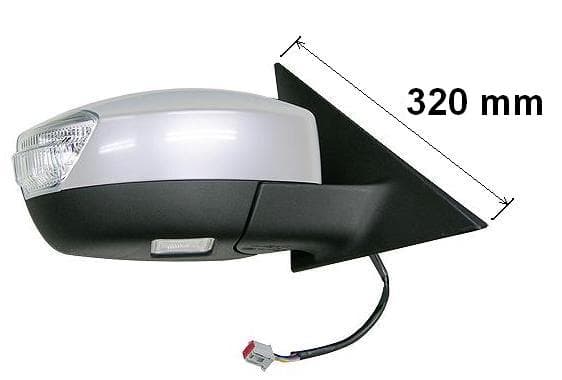 Sidospegel hö eljust/värme/primer/blinkers/ledljus — Höger från Galwin