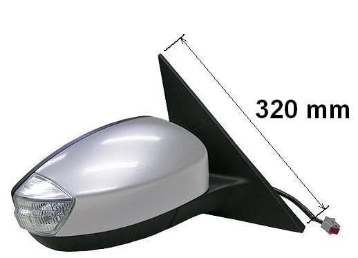 Sidospegel vä eljust/värme/primer/blinkers — Vänster från Galwin