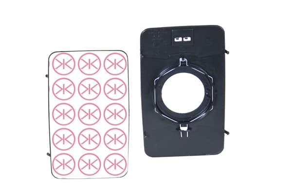 Spegelglas vä/hö värme (övre) — Båda sidor, övre från Galwin