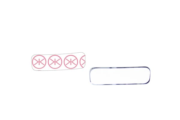 Spegelglas vä/hö nedre — Båda sidor, nedre från Galwin