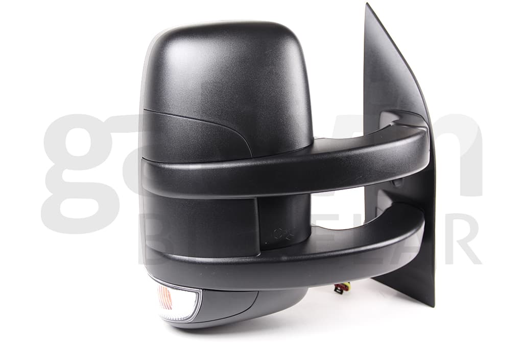 Sidospegel hö, lång arm, svart, värme, tempsens, blinkers 2014- — Höger från Galwin