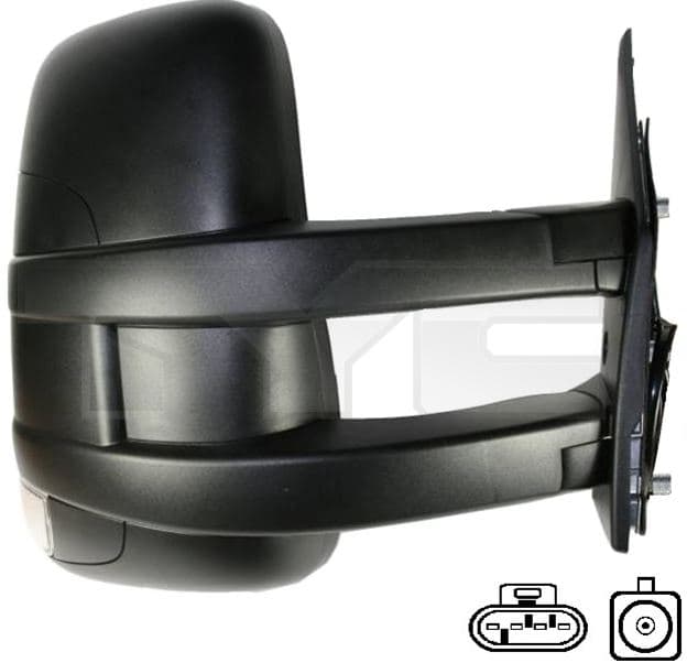 Sidospegel hö man just/lång arm/blinkers — Höger från Galwin