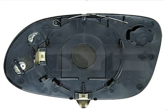 Glas sidospegel hö värme