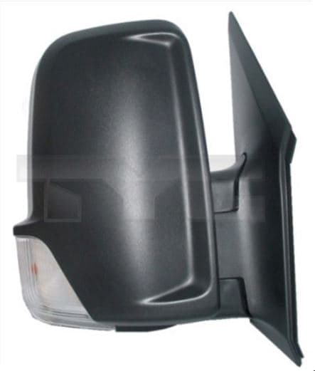 Sidospegel eljust/värme/blinkers, OBS kort arm, ca 50mm från Galwin