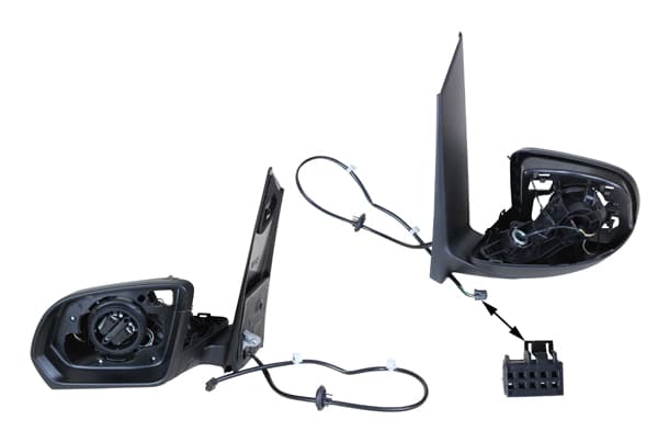 Sidospegel vä eljustering, utan glas, kåpa, adapter — Vänster från Galwin