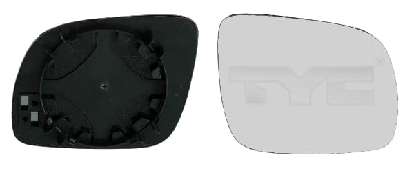 Spegelglas hö 120mm — Höger från Galwin