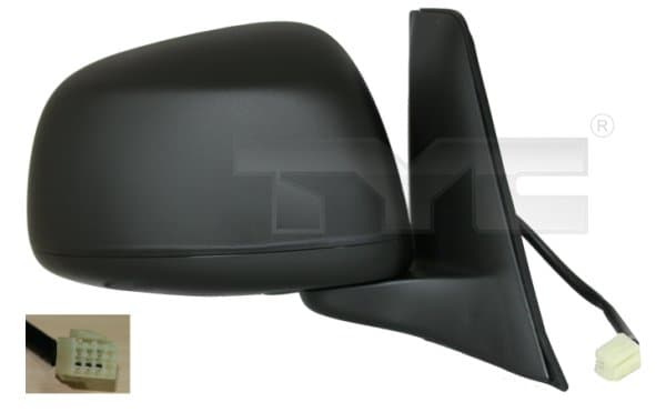 Sidospegel vä eljustering, rektangulär kontakt — Vänster från Galwin