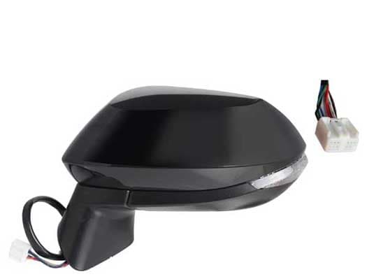 Sidospegel vä eljustering, värme, primer, blinkers, elfällning — Vänster från Galwin