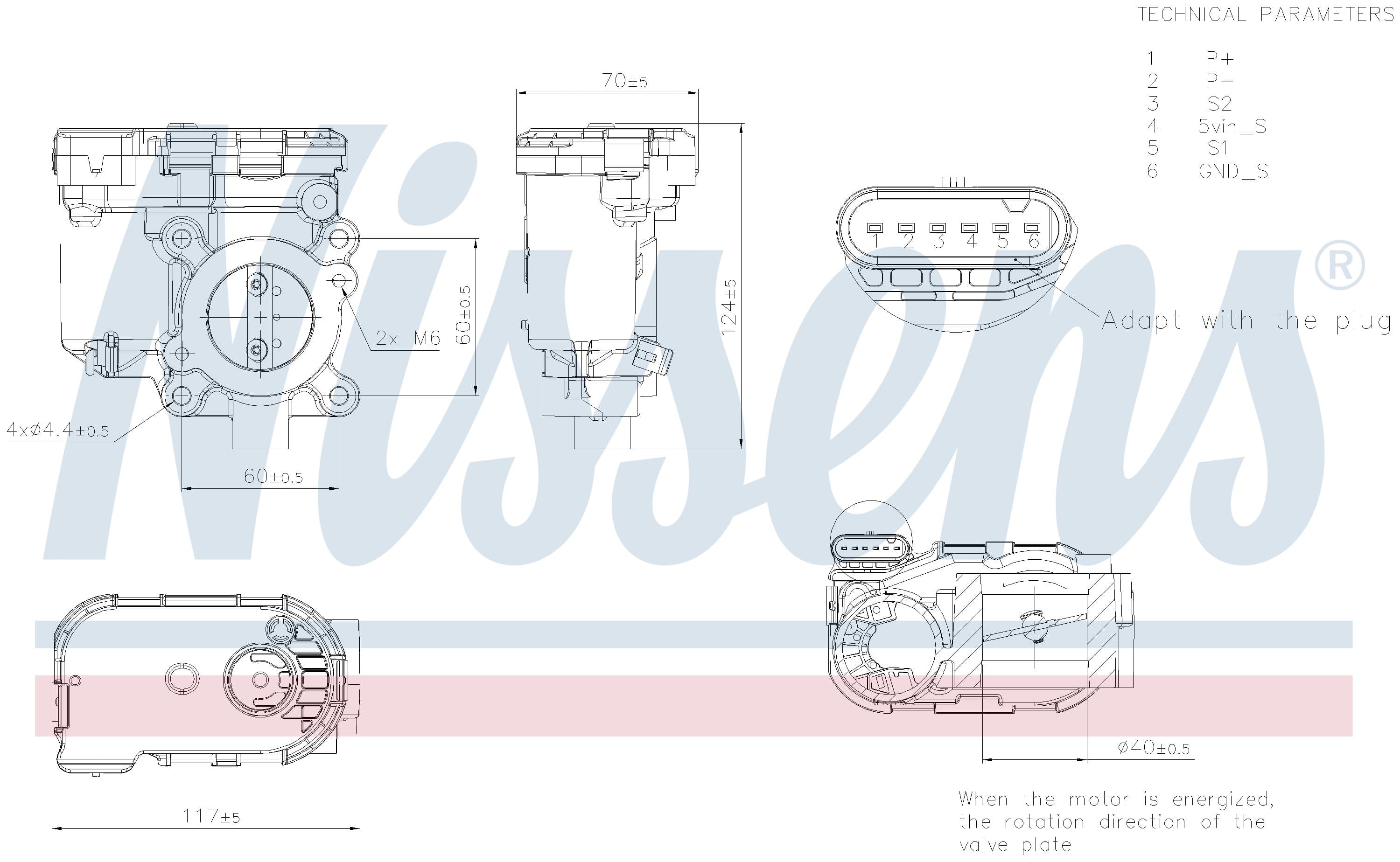 Spjällhus från Galwin