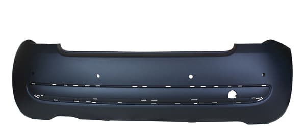 Stötfångare bak, med primer, med hål för backgivare