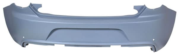 Stötfångare bak, primer, med hål för backsensorer